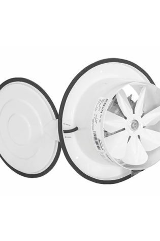 Bk 200 Aksiyel Kapaklı Duvar/Pencere Aspiratörü (780m³/h)